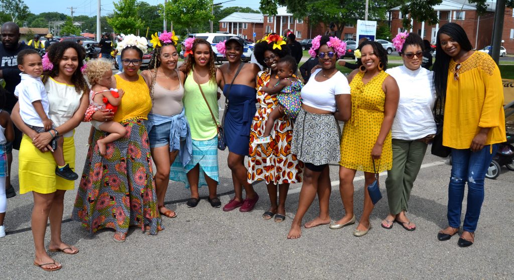 “Black Girls are Magic” gathered at Juneteenth last year.