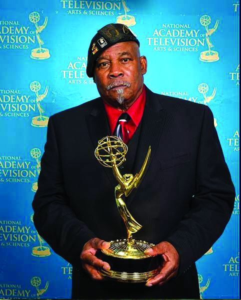 Will Williams with an award from "The Good Soldier" documentary