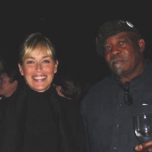 Actress Sharon Stone and Will Williams at the premiere of “The Good Soldier” at the 17th Annual Hamptons International Film Festival.
