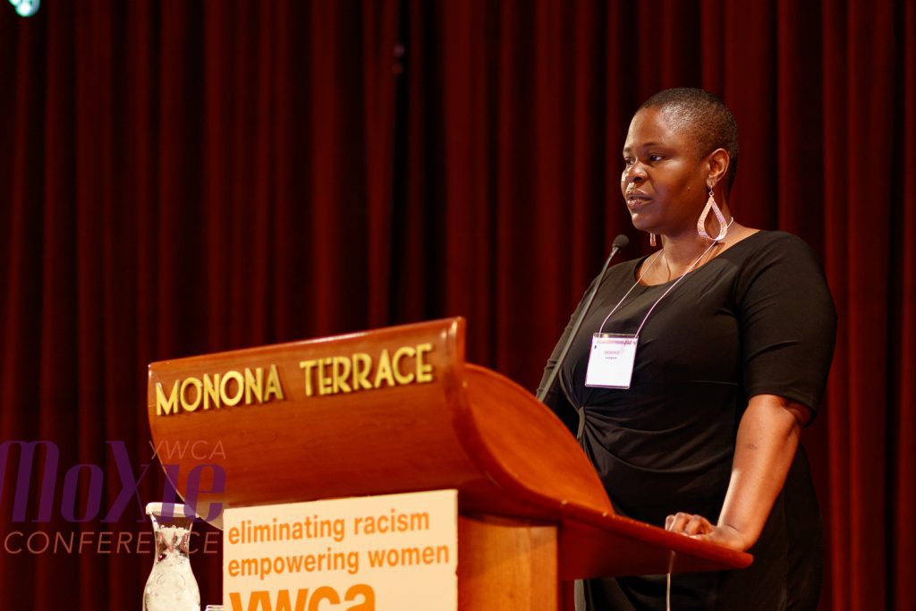 Moxie Conference afternoon keynote speaker Sagashus Levingston (Photo by Hedi Rudd)