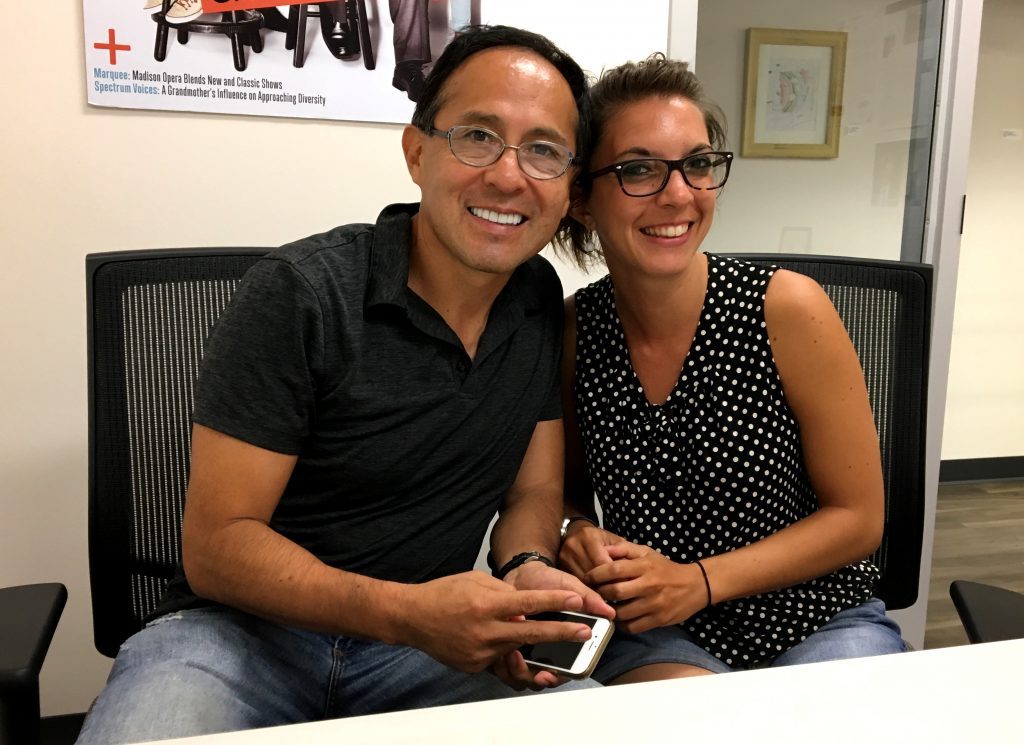 Dante Viscarra and Chiara Mussari are organizing tonight's Ultimate Afro-Brazilian summer party.