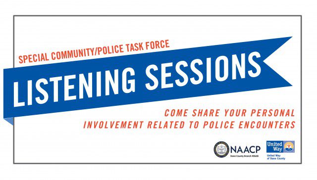 Community & Police Task Force Listening Sessions | Madison365