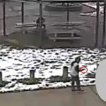 Tamir Rice is seen allegedly pointing his weapon at the Cudell Recreation Center in Cleveland in still image from video