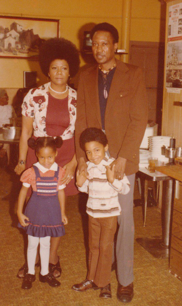 Margaret and Ben Parks with children Glenn and Glenna