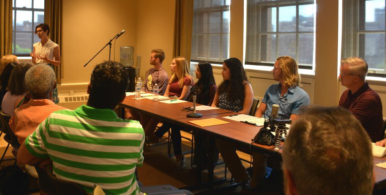 Community Forum Split on Rooms Named for KKK Members