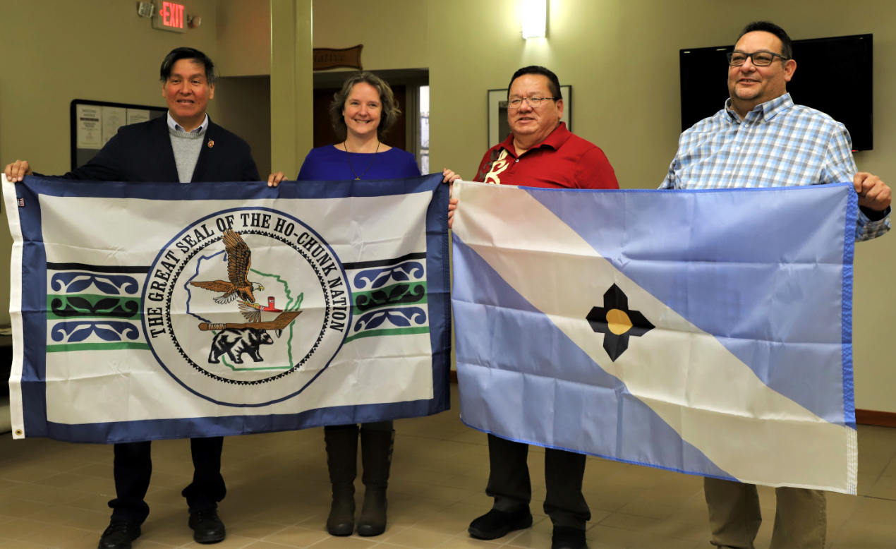 Madison Mayor Visits the Ho-Chunk Nation Madison Mayor Visits the Ho-Chunk Nation