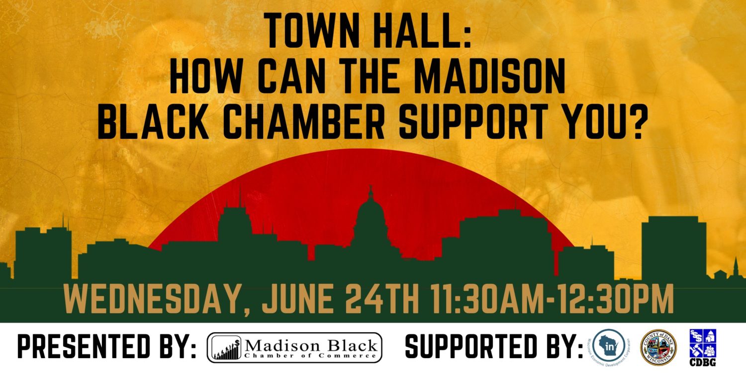 “You are not alone:” Madison Black Chamber hosts townhall “You are not alone:” Madison Black Chamber hosts townhall