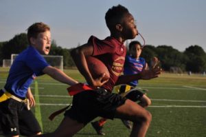 ua under the lights flag football