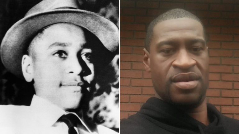 George Floyd’s brother bonds with Emmett Till’s cousin over brutal, public deaths decades apart