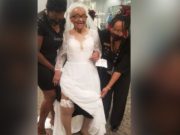 Racism stopped her from trying on a wedding dress. Seventy years later, her dream came true