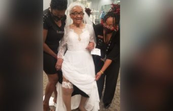 Racism stopped her from trying on a wedding dress. Seventy years later, her dream came true