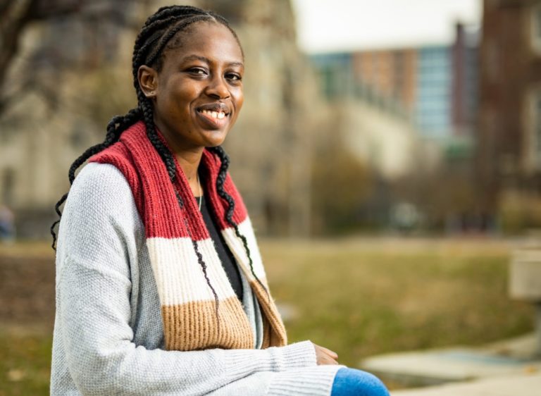 UW senior Lydia Nyachieo named Marshall Scholar for graduate study in the UK