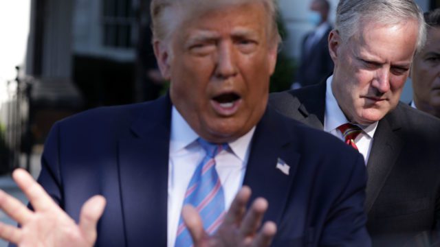 President Trump Departs White House For Texas Trip