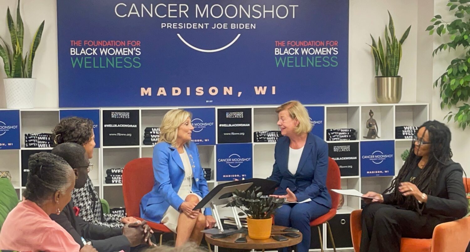 First Lady Dr. Jill Biden visits The Foundation For Black Women's