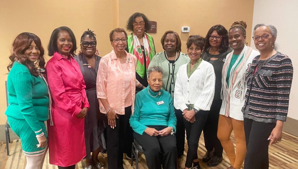 Friends, family, and AKA sorority sisters host meet and greet with ...