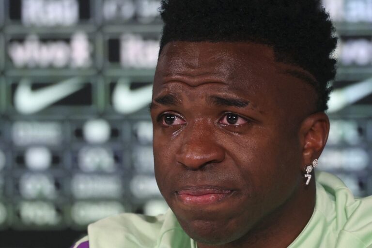 Real Madrid and Brazil star Vinícius Jr. reduced to tears as he speaks about the racist abuse he’s received