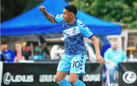 Forward Madison resigns midfielder Aiden Mesias