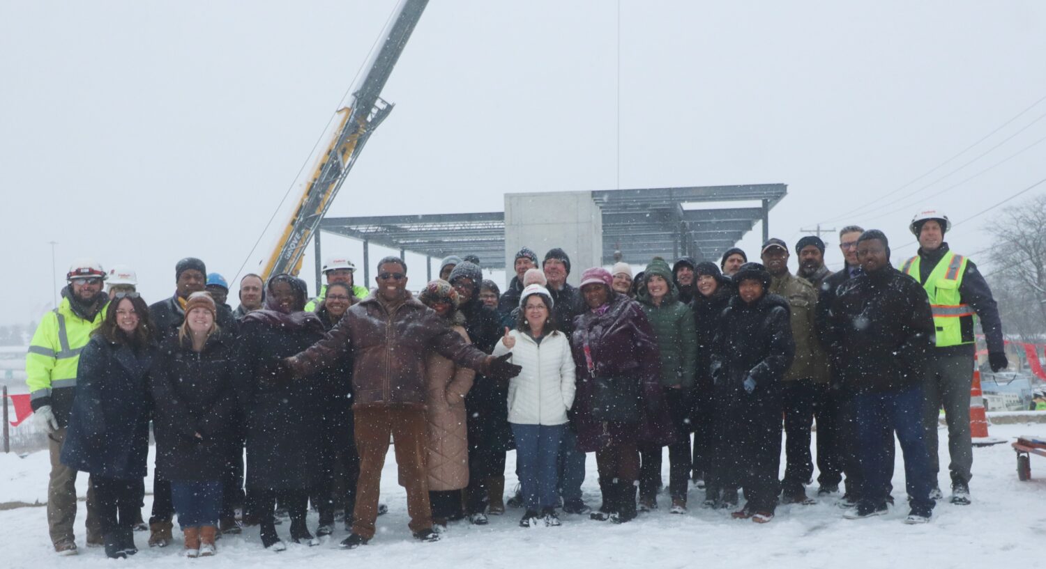 “This is a Black acropolis.” Center for Black Excellence and Culture hosts steel topping out ceremony “This is a Black acropolis.” Center for Black Excellence and Culture hosts steel topping out ceremony