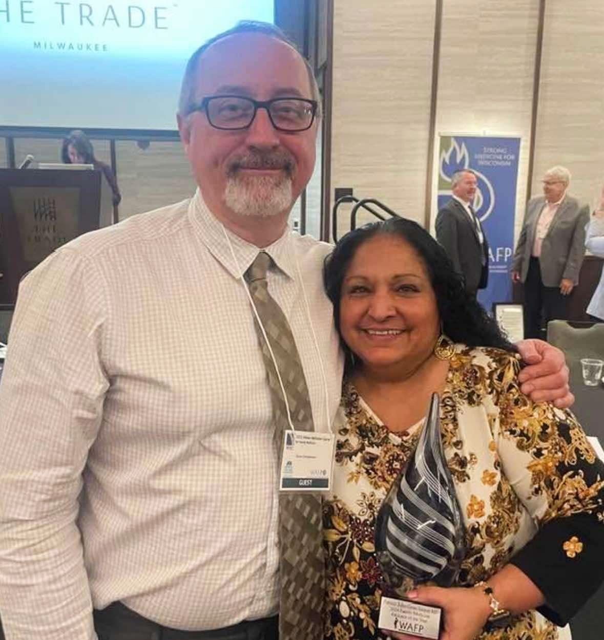 Dr. Patricia Téllez-Girón honored with Family Medicine Educator of the Year by the Wisconsin Academy of Family Physicians