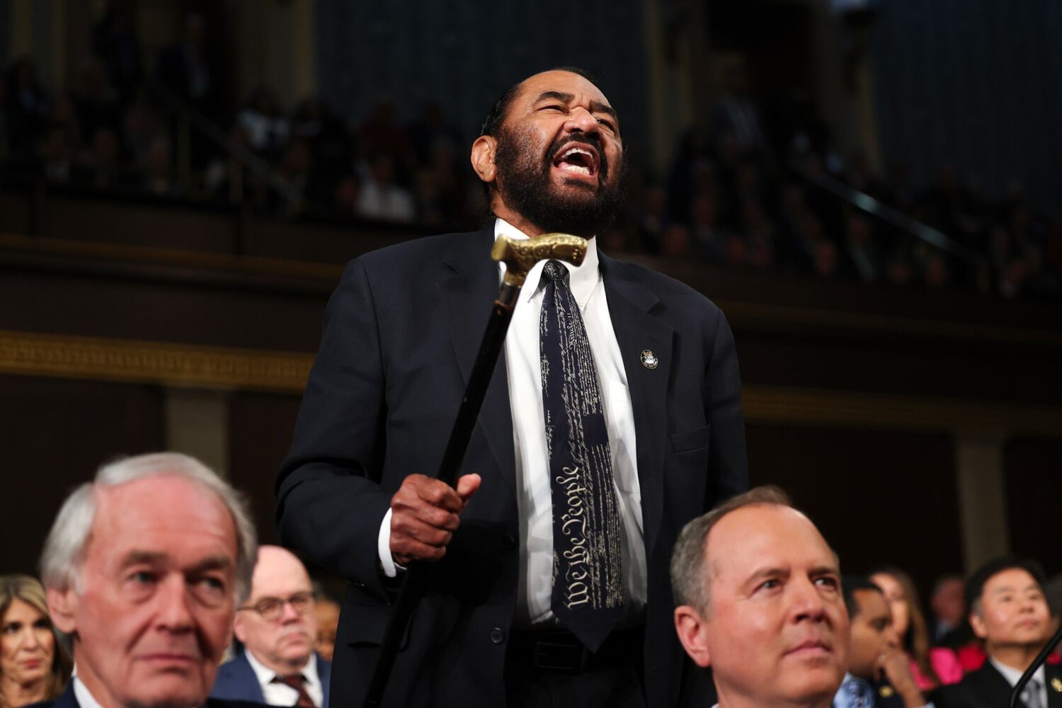 10 Democrats join with Republicans to censure Rep. Al Green for Trump speech protest 10 Democrats join with Republicans to censure Rep. Al Green for Trump speech protest