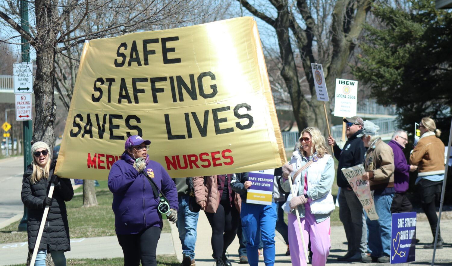 Meriter nurses hold ‘Strike Ready Rally’ to support workplace safety and quality patient care