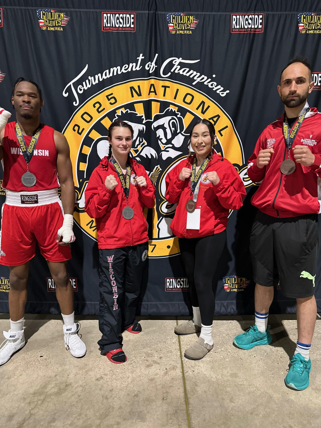 Wisconsin Golden Gloves team brings four medals home from nationals