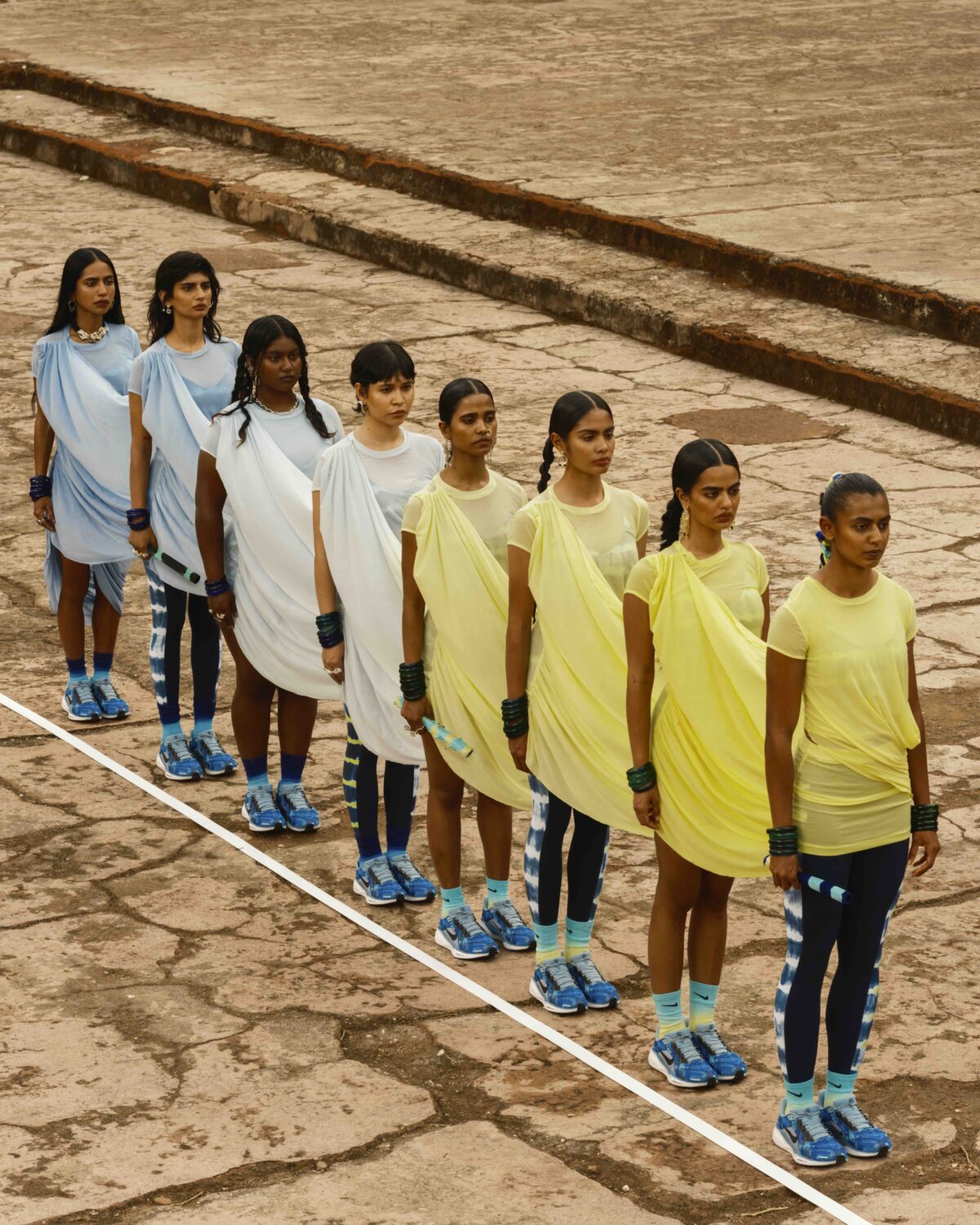 Nike’s first Indian design collaboration nods to a 5,000-year-old tie-dyeing technique