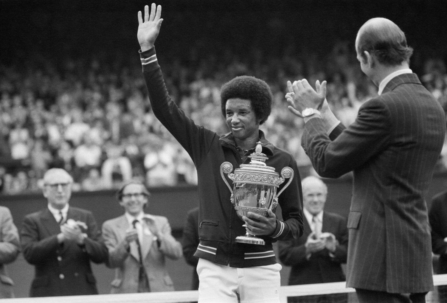Arthur Ashe won Wimbledon 50 years ago. His influence continues to inspire a new generation of athletes