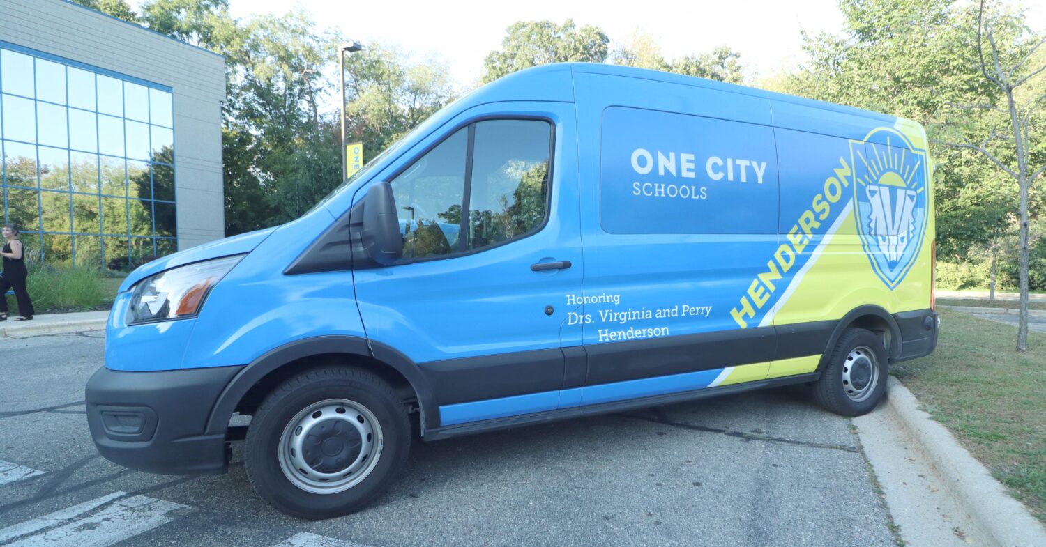 One City Schools unveils new vans dedicated to community leaders