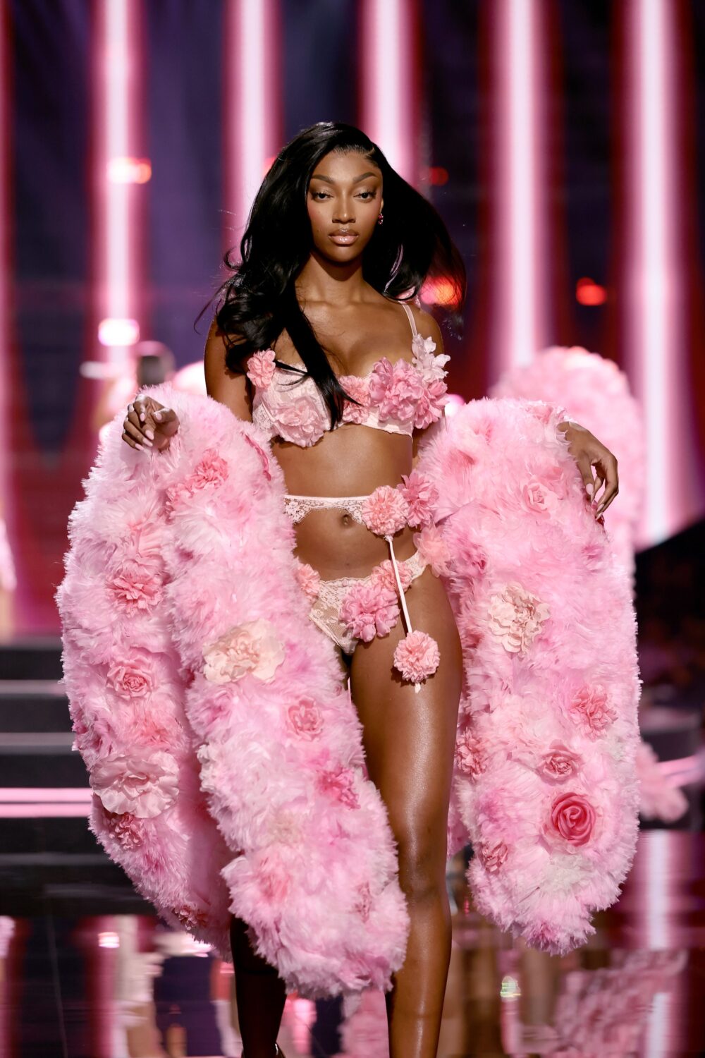 Angel Reese becomes first pro athlete to star in Victoria’s Secret Fashion Show