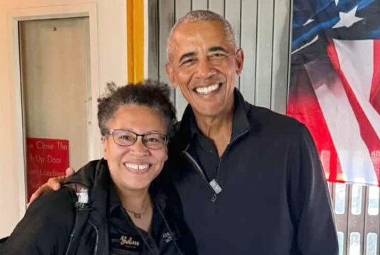 “Nothing in my life can ever top this.” Madison photographer Shalicia Johnson meets President Obama on Badger Honor Flight to D.C.