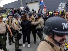 They were arrested at an ICE protest outside of Chicago. Here’s what happened to them next