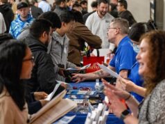 Unemployment rate hit a four-year high last month