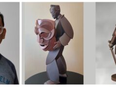 Warren King’s sculptures center on his family’s origins in China and their journey to Wisconsin