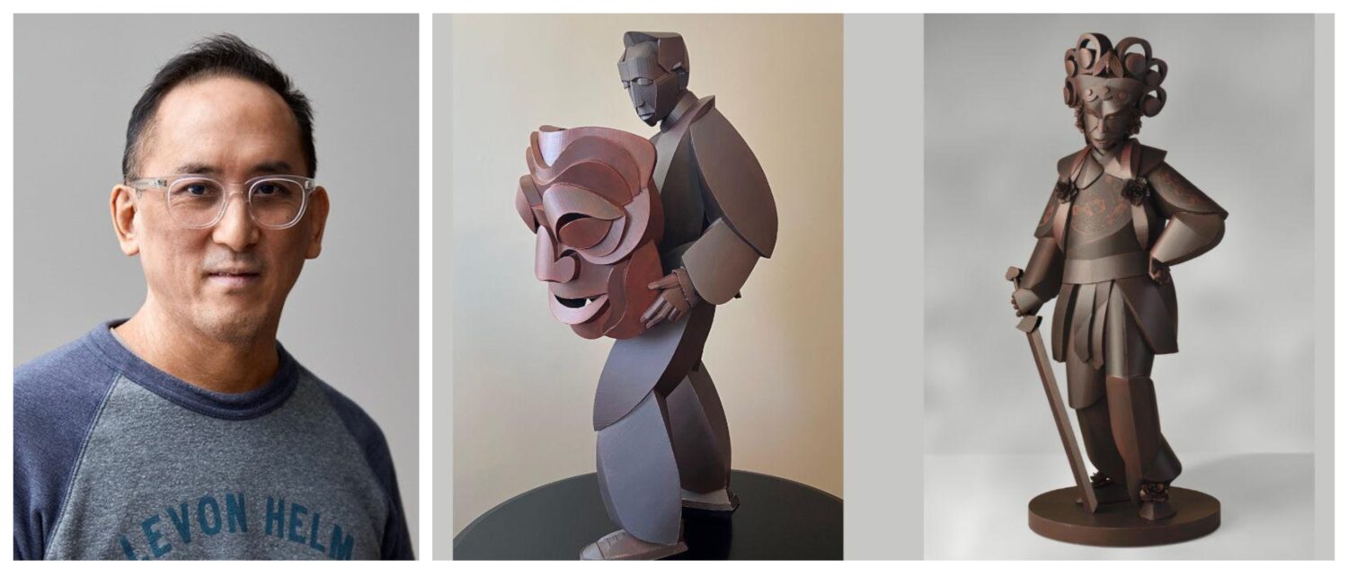 Warren King’s sculptures center on his family’s origins in China and their journey to Wisconsin