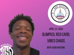 608 Soccer Show: Olimpico, red card, vibes, chaos, with Geni Kanyane