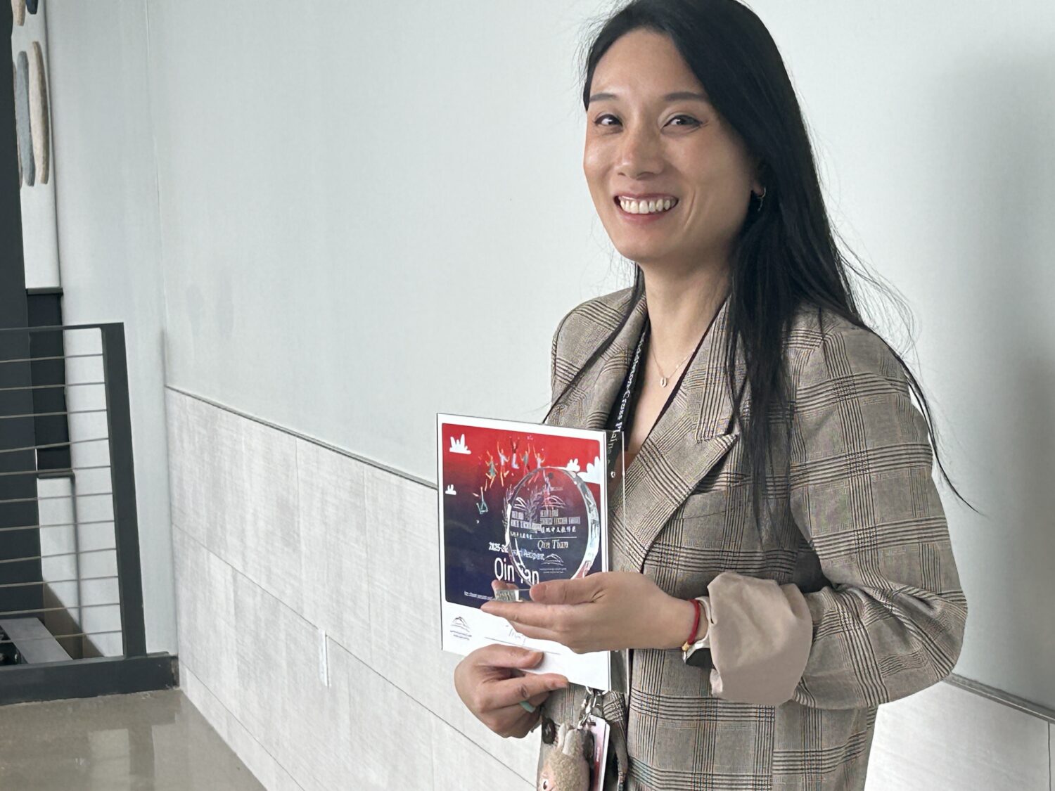 Middleton High School’s Qin Tian honored with 2026 Heartland Chinese Teacher Award