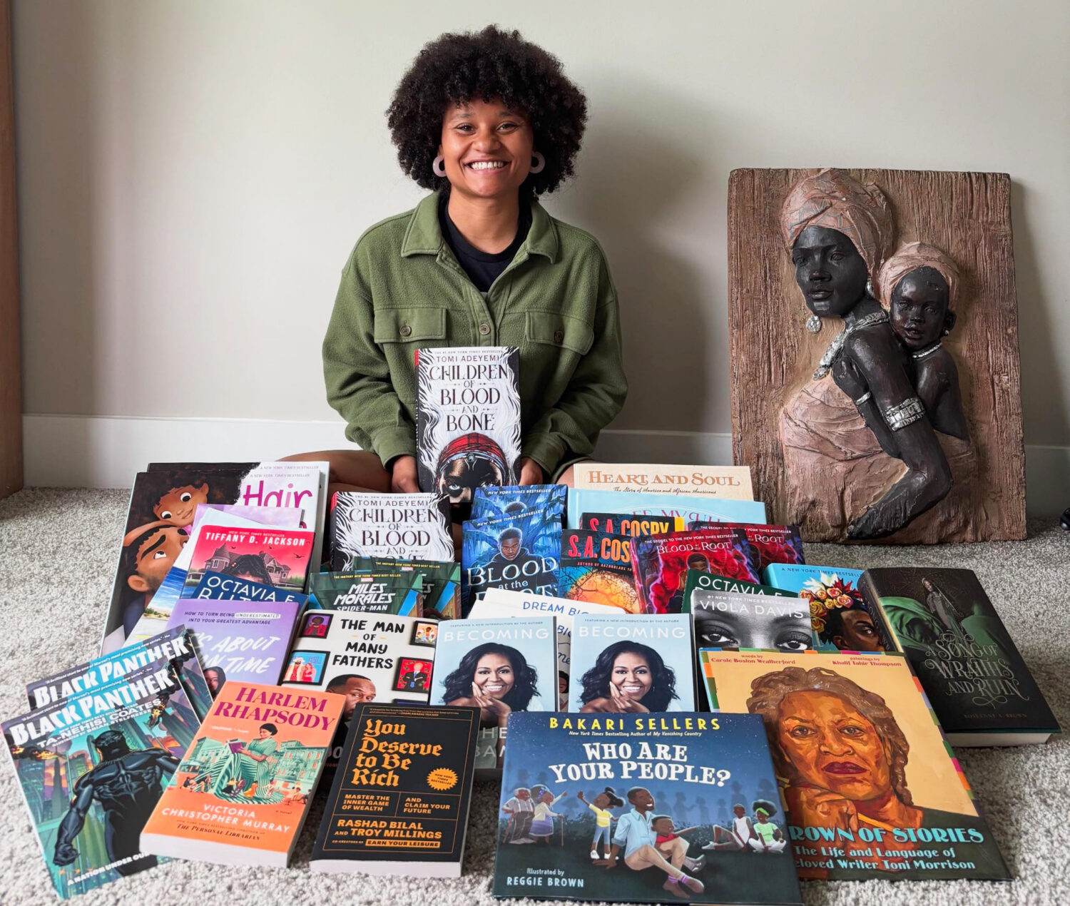 Carvd N Stone hosting book drive in preparation for 2026 Authors of Color Book Fair