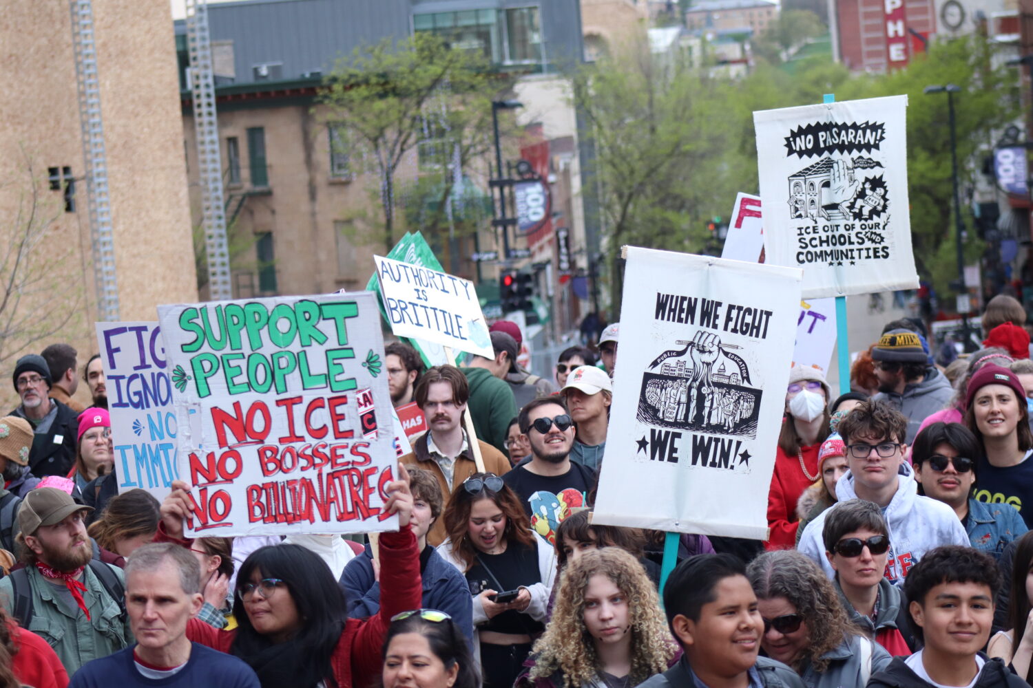 Thousands rally in Madison on May Day for annual “Day Without ...