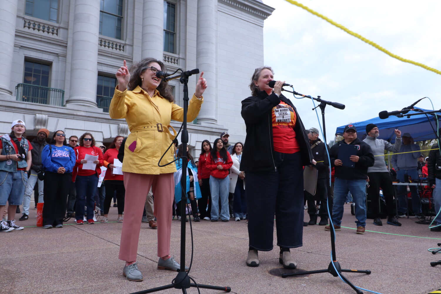 Thousands rally in Madison on May Day for annual “Day Without ...