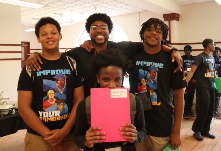 Improve Your Tomorrow students tour Edgewood University