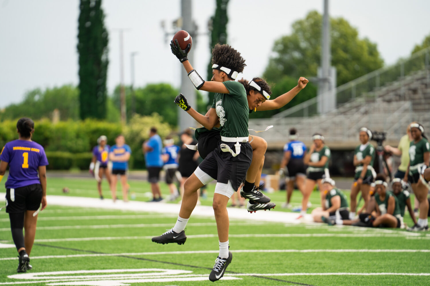 MSCR kicks off inaugural season of high school girls’ flag football