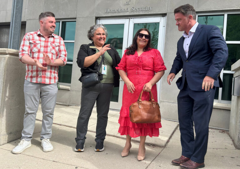 Freed on bond, Sheboygan Falls woman returns to Milwaukee immigration office amid legal limbo