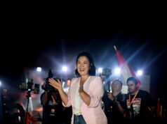 She was a first lady at 19. Now she’s one step closer to winning Peru’s presidency