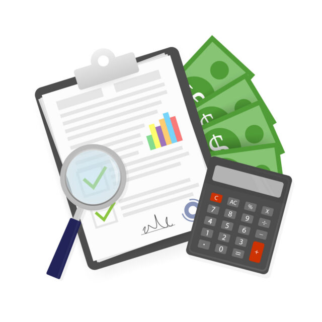 Icon with business plan business concept for web site design. Social media icon. Flat vector illustration. Social media content. Development process.