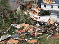 ‘Extremely dangerous’ tornado rips roofs off homes and knocks out power for thousands in northeast Wisconsin