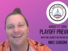608 Soccer Show: Playoff Preview? With the loudest guy in the Flock End, Mike Sansom