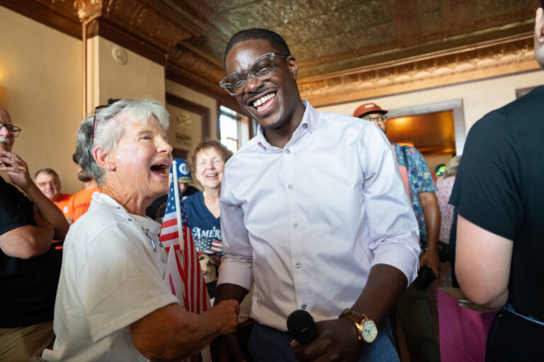 David Crowley wins Democratic primary for Wisconsin governor over progressive Francesca Hong