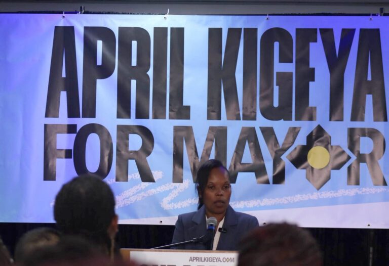 April Kigeya launches mayoral campaign focused on community voices