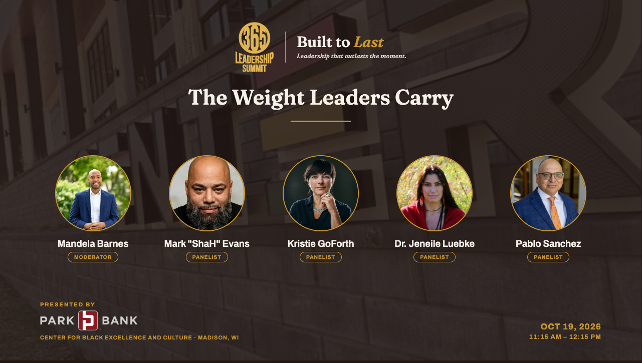 Mandela Barnes to moderate “The Weight Leaders Carry” panel at the 365 Leadership Summit